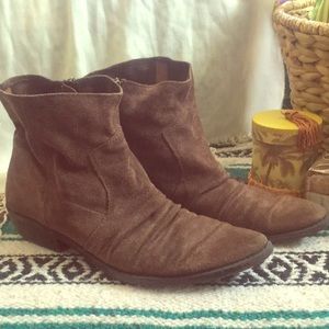 Super soft and slouchy leather boots